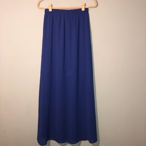 Chiffon Maxi Skirt